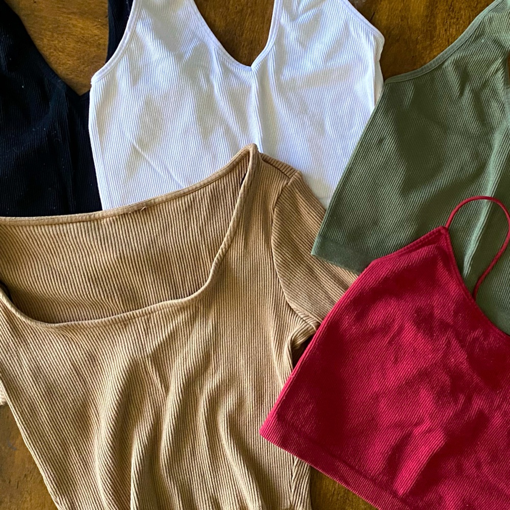 Summer/Spring Comfy, Cute, Sexy, Playful, Colorful Crop Top Bundle!!!